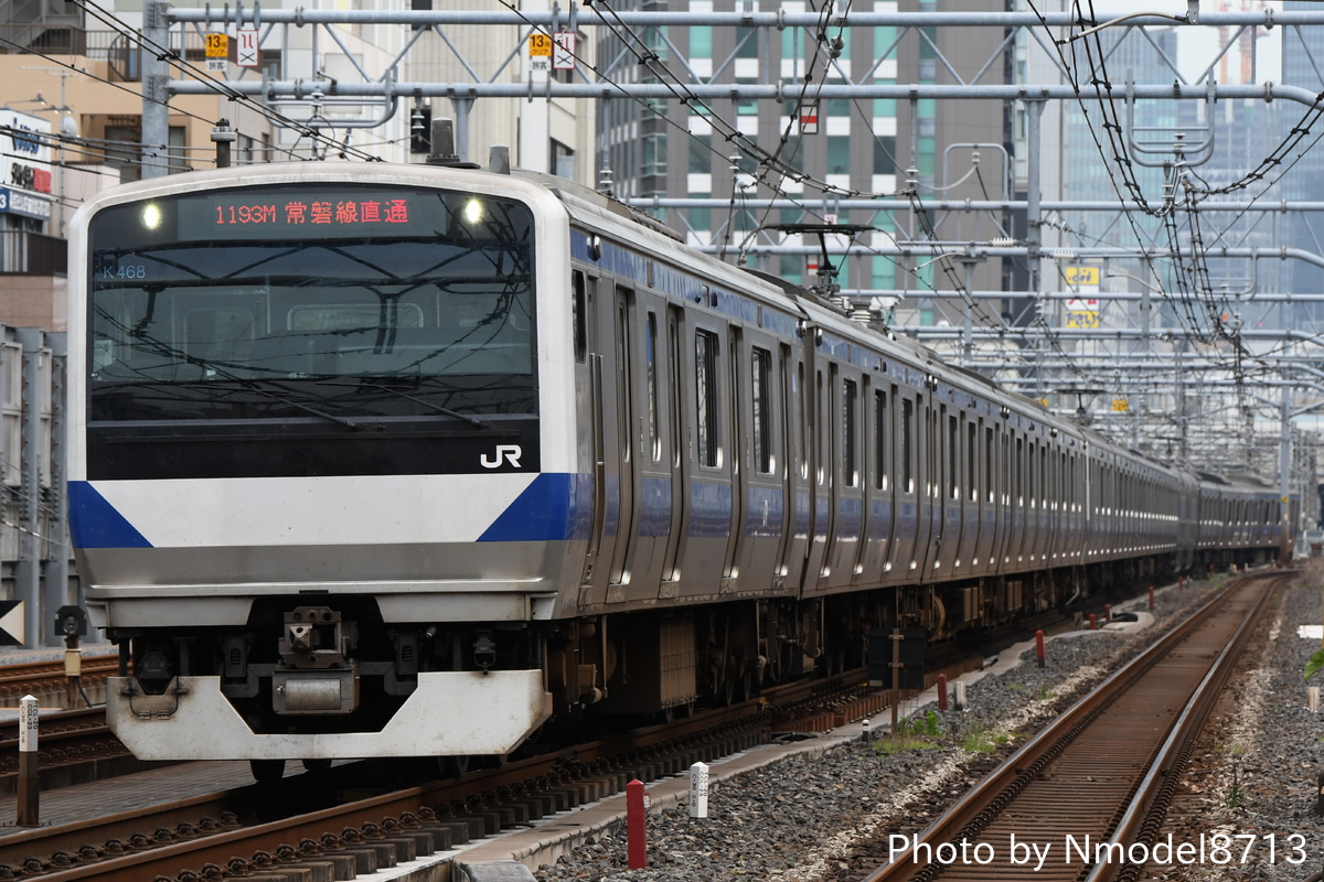 JR東日本 勝田車両センター E531系 カツK468