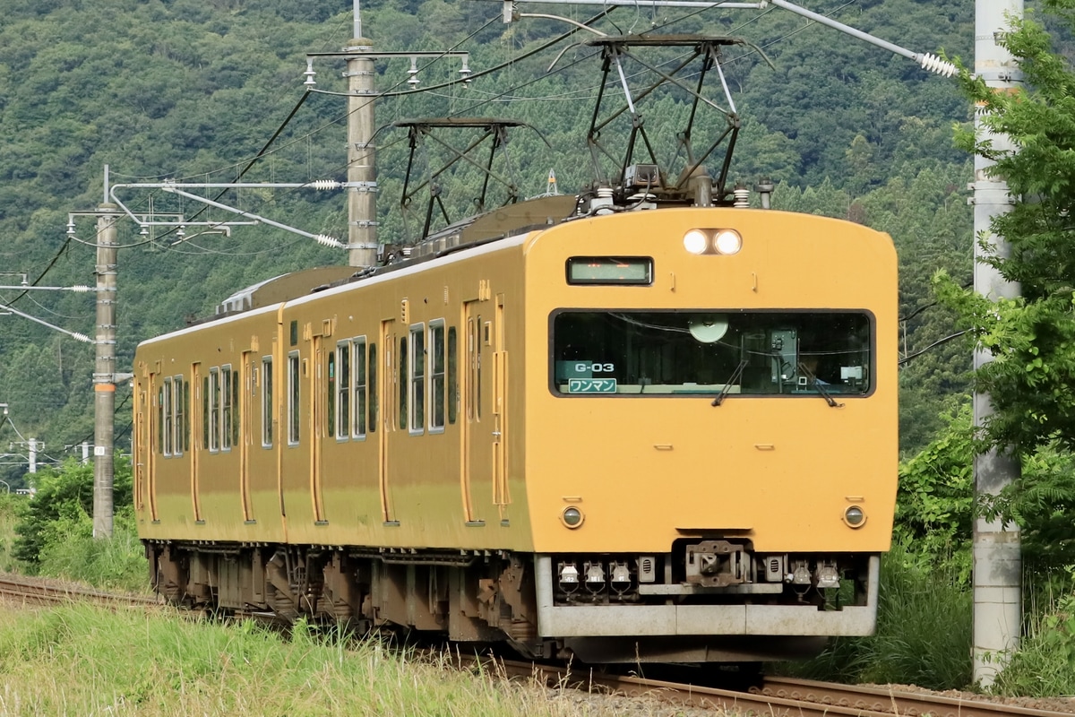 JR西日本 下関総合車両所岡山電車支所 114系 G-03編成