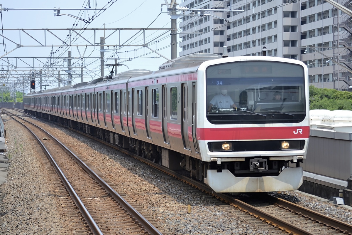 JR東日本 京葉車両センター 209系 ケヨ34編成