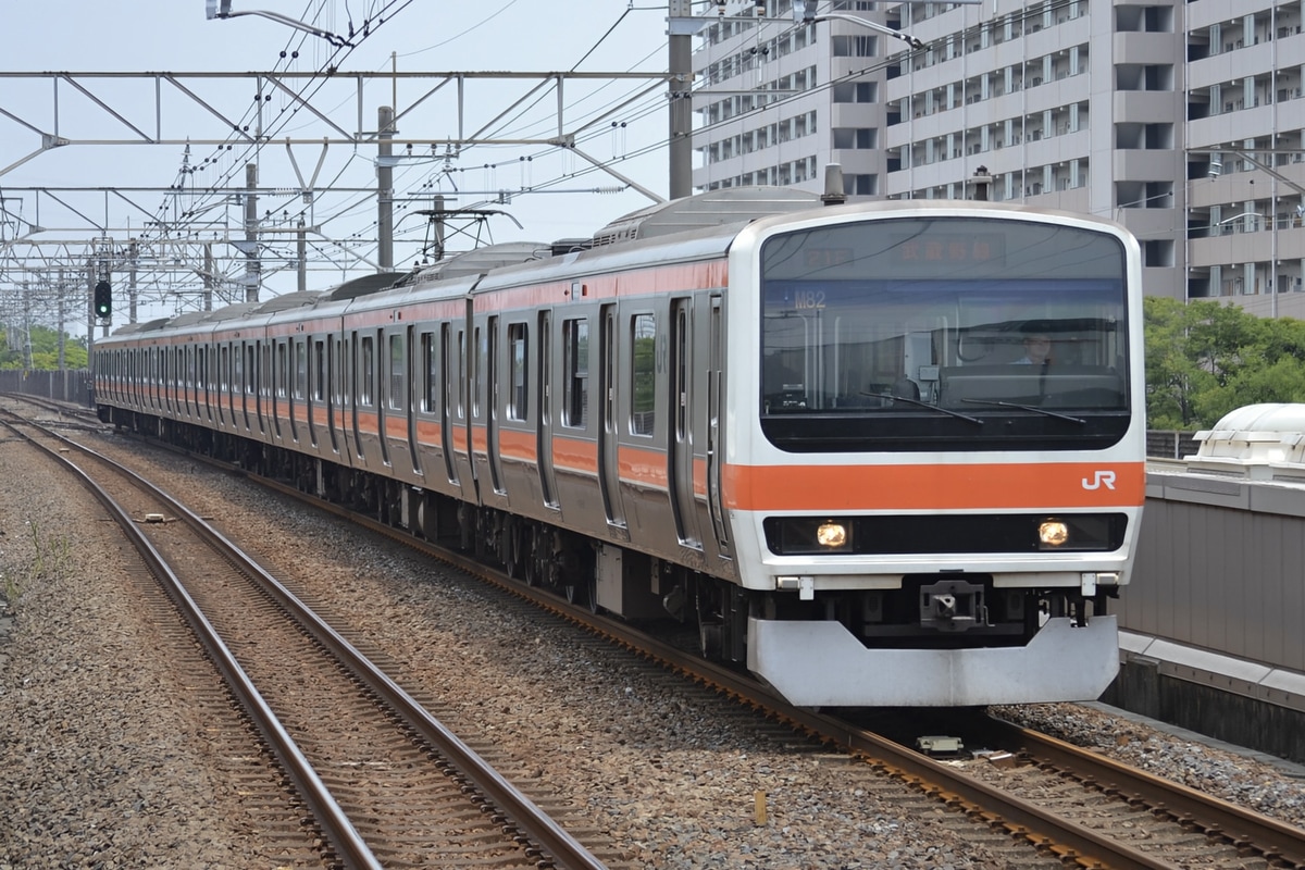 JR東日本 京葉車両センター 209系 ケヨM82編成