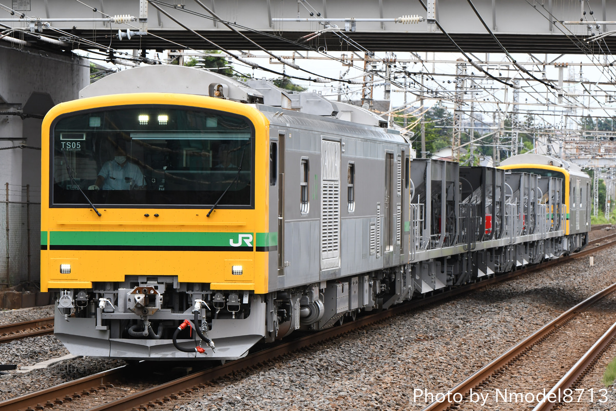 JR東日本 ぐんま車両センター GV-E197系 TS05編成