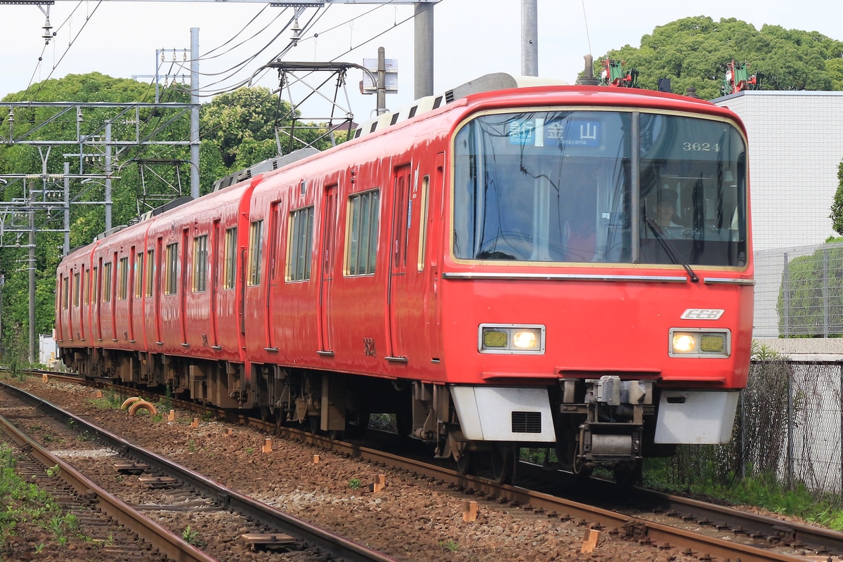 名古屋鉄道 犬山検査場 3500系 3524F