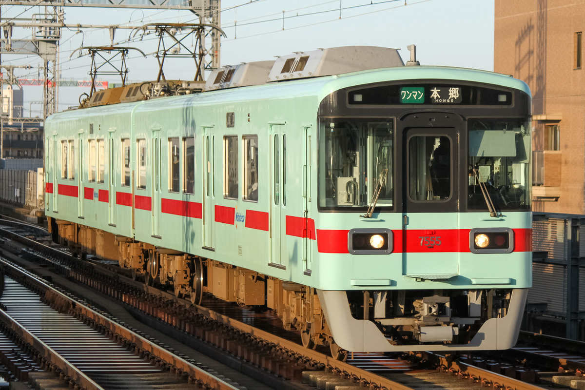西日本鉄道 筑紫車両基地 7050形 7155F
