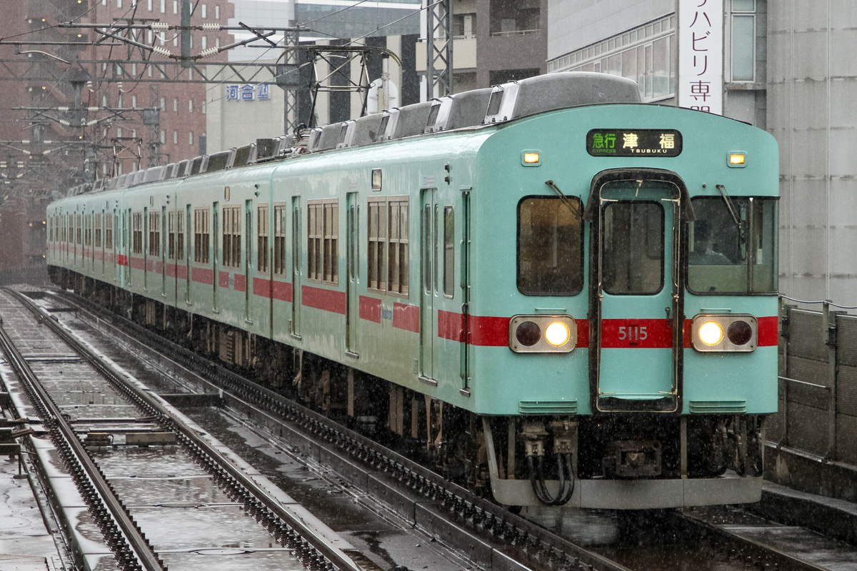 西日本鉄道 筑紫車両基地 5000形 5115F