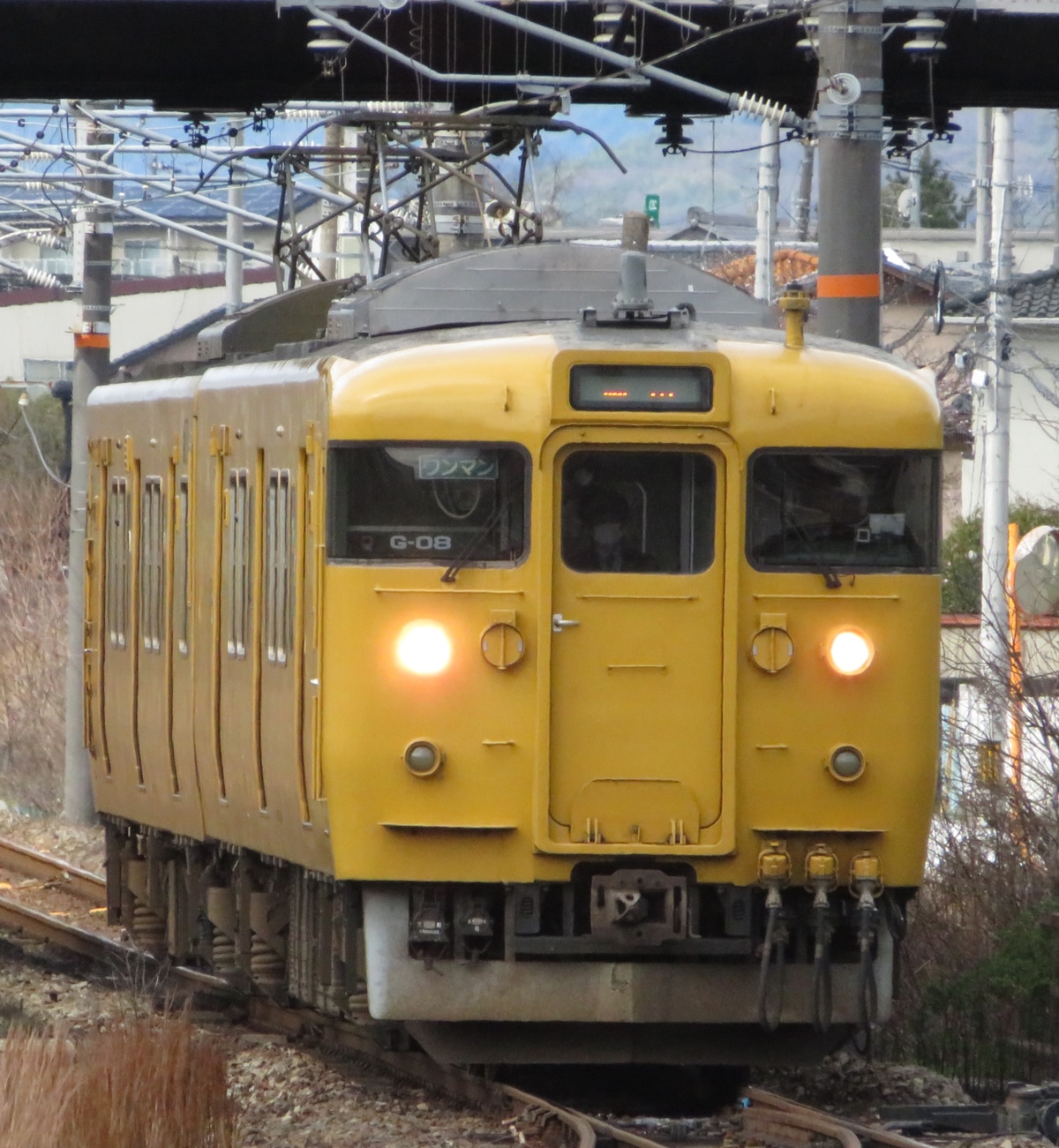 JR西日本 岡山電車区 115系 オカG-08編成