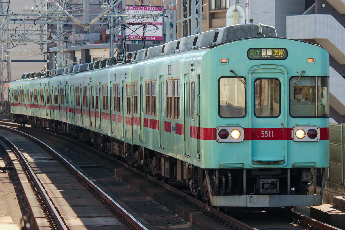 西日本鉄道 筑紫車両基地 5000形 5111F