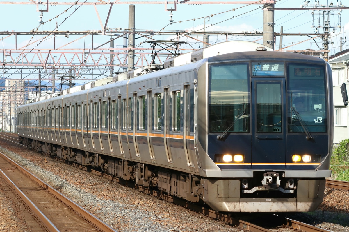 JR西日本 網干総合車両所明石支所 321系 D30編成
