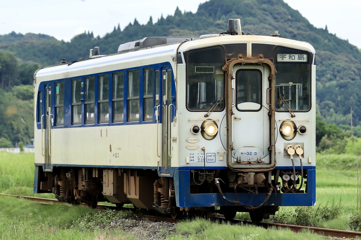 JR四国 松山運転所 キハ32 3