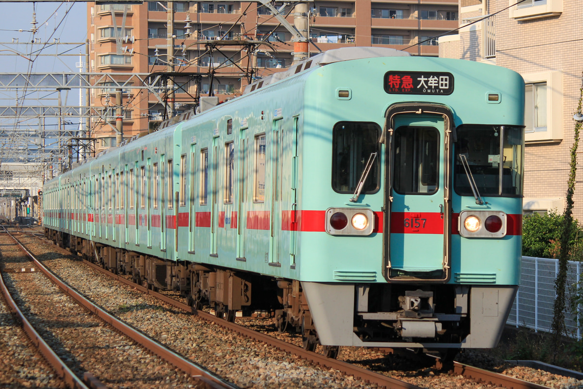 西日本鉄道 筑紫車両基地 6050形 6157F