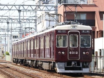 阪急電鉄 西宮車庫 6000系 6012F