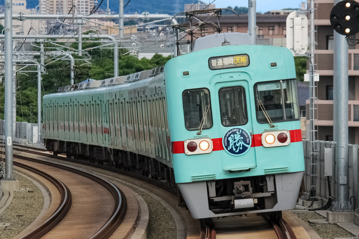 西日本鉄道 筑紫車両基地 6050形 6052F