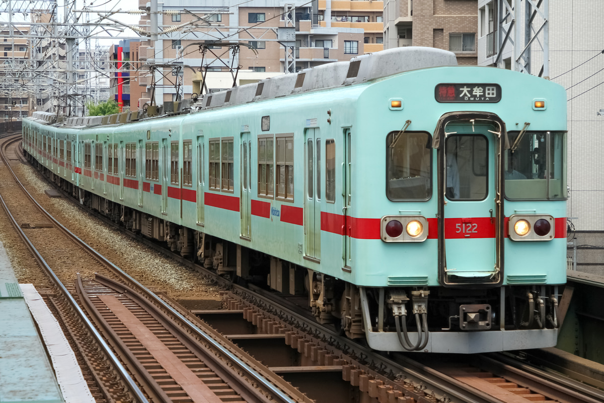 西日本鉄道 筑紫車両基地 5000形 5122F