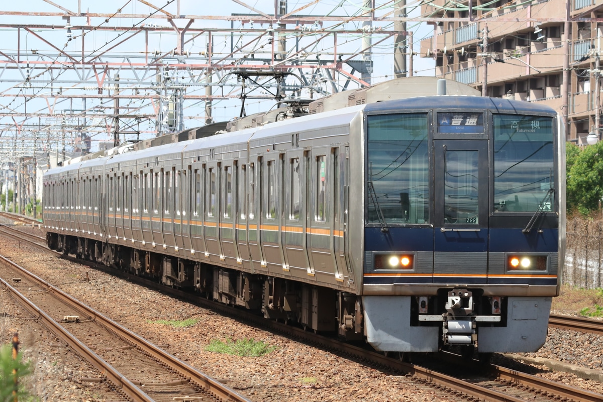 JR西日本 網干総合車両所明石支所 207系 Z22編成