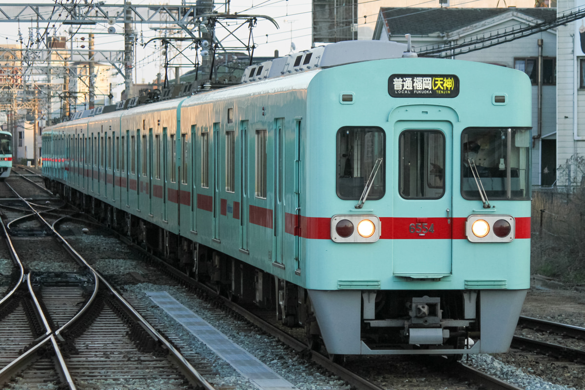 西日本鉄道 筑紫車両基地 6050形 6054F