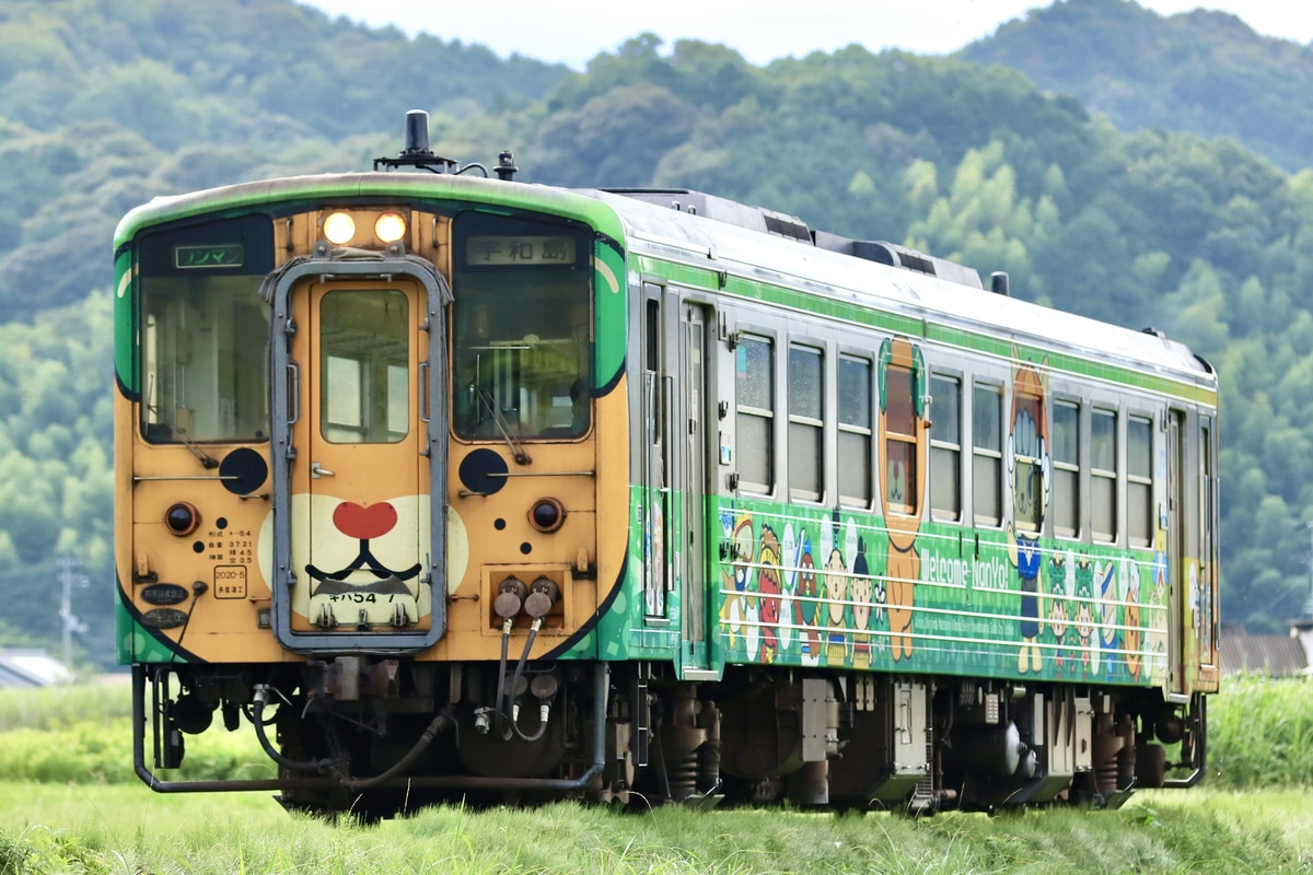 JR四国 松山運転所 キハ54 7