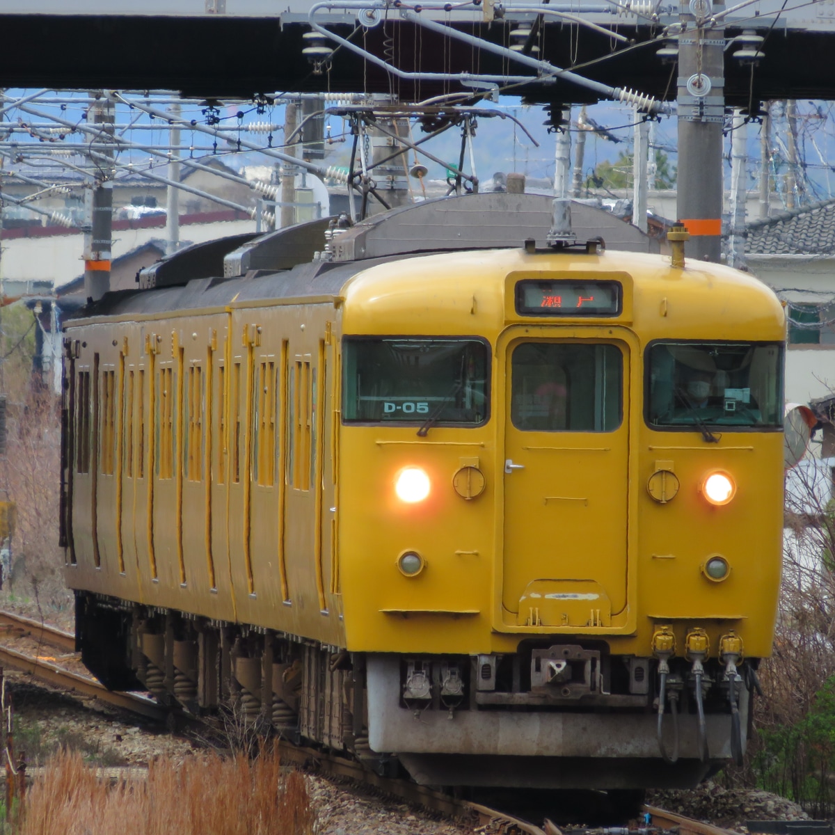 JR西日本 岡山電車区 115系 オカD-05編成