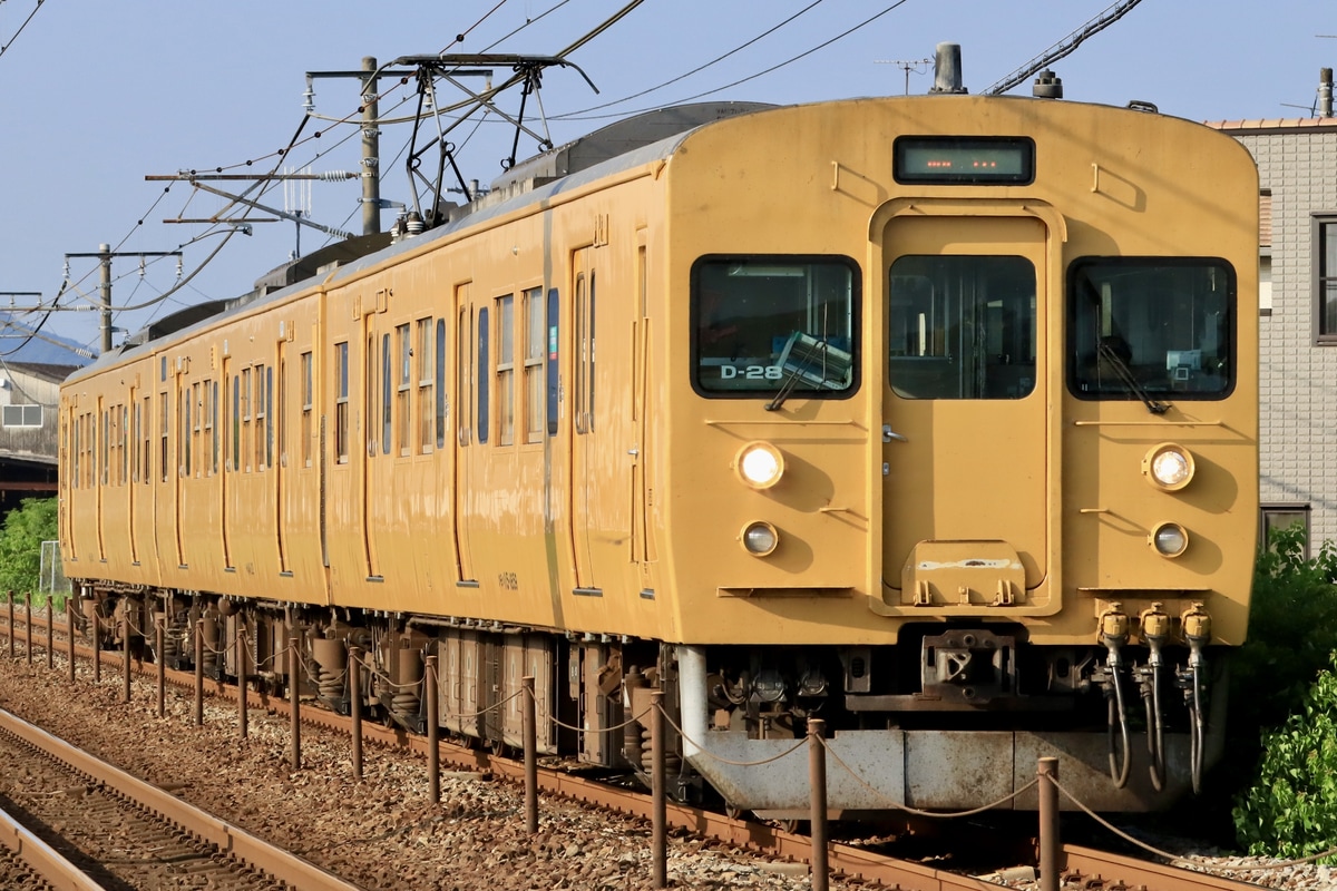 JR西日本 下関総合車両所岡山電車支所 115系 D-28編成