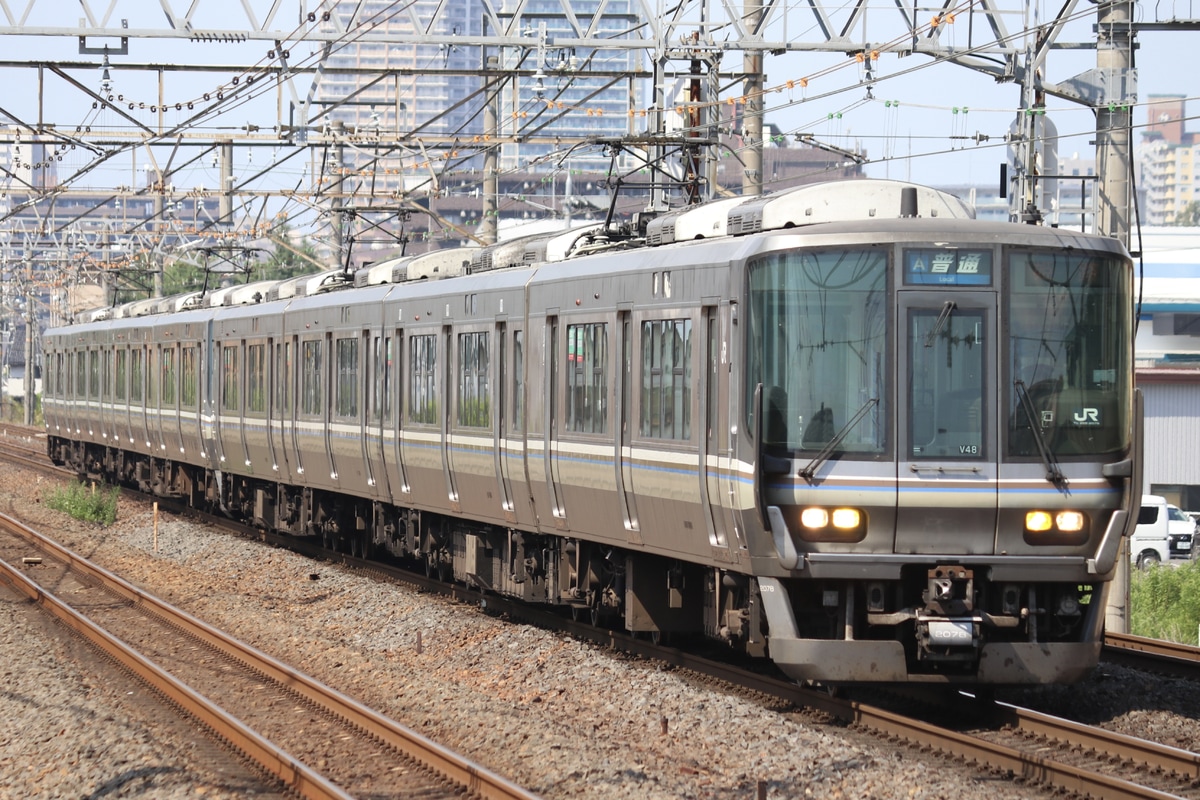 JR西日本 網干総合車両所本所 223系 ホシV48編成