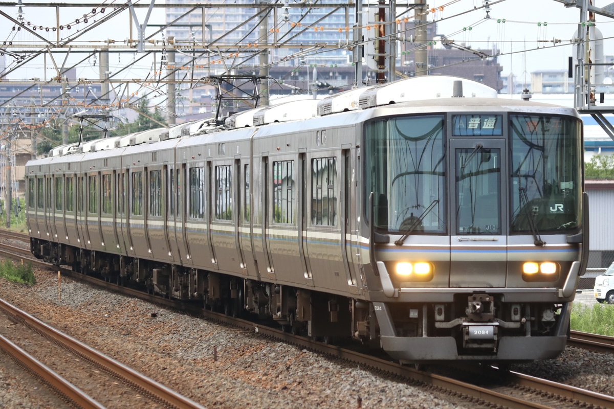 JR西日本 網干総合車両所本所 223系 ホシJ10編成