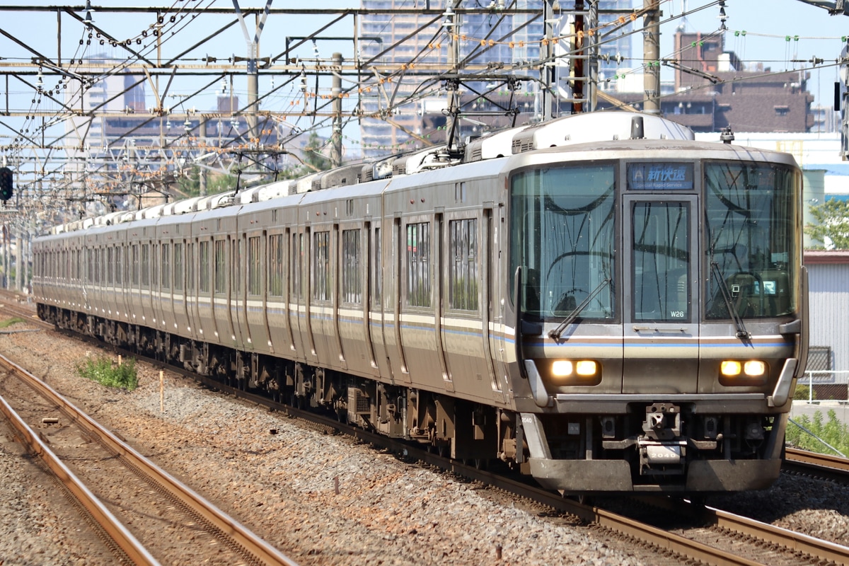 JR西日本 網干総合車両所本所 223系 ホシW26編成