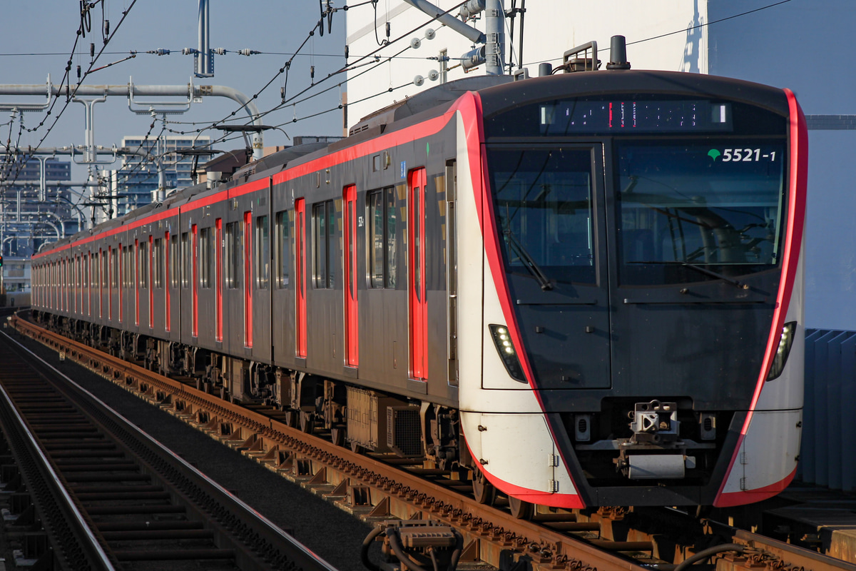 東京都交通局 馬込検車場 5500形 5521F