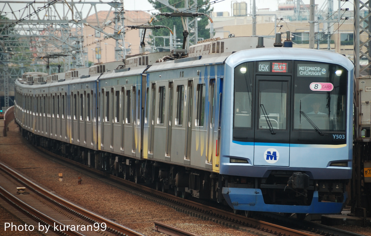 横浜高速鉄道  Y500系 Y513F