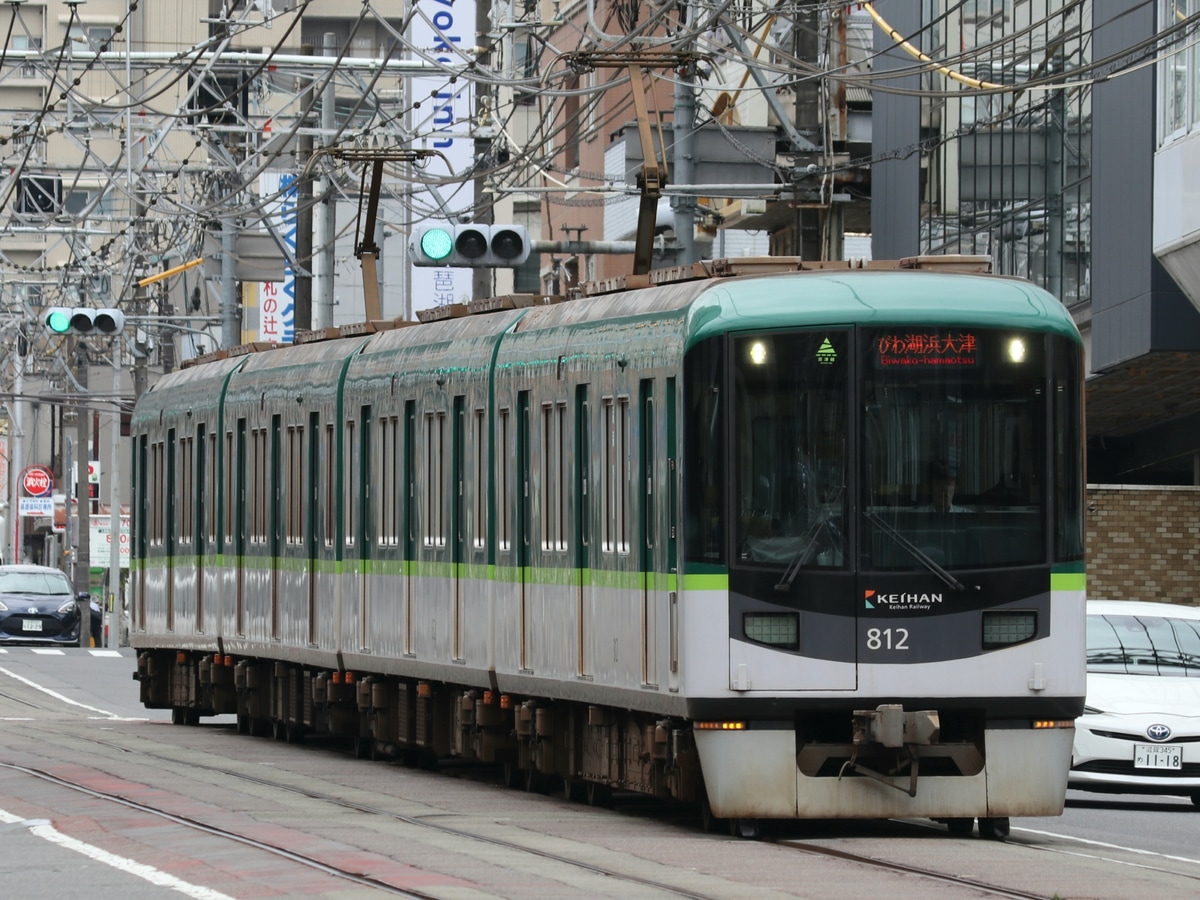 京阪電気鉄道 錦織車庫 800系 811F