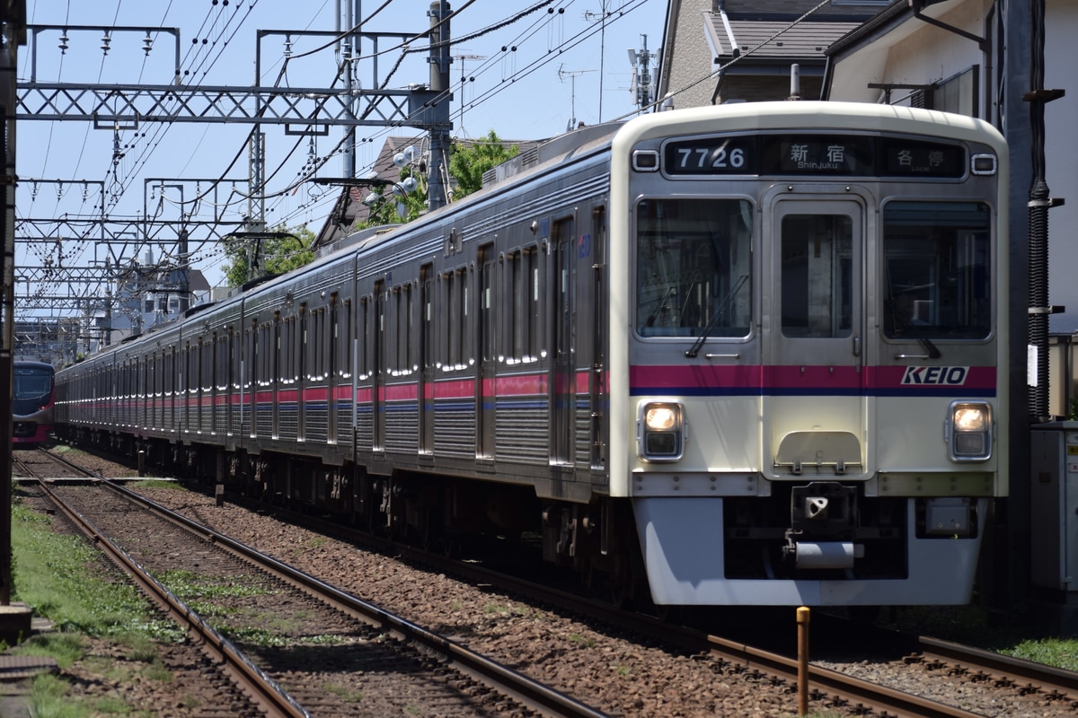 京王電鉄 若葉台検車区 7000系 7726F