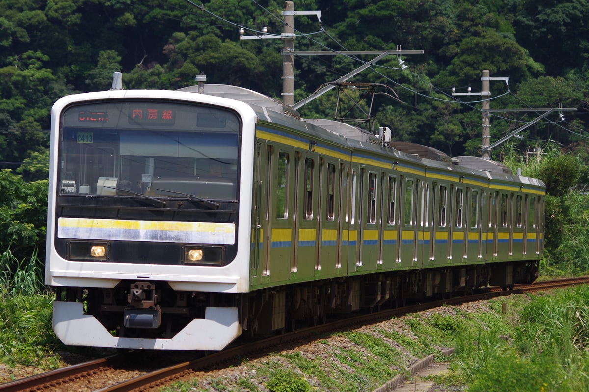 JR東日本 幕張車両センター本区 209系 マリC413編成