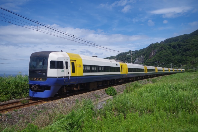 幕張車両センター本区 255系 マリBe-04編成 の写真 |鉄道写真