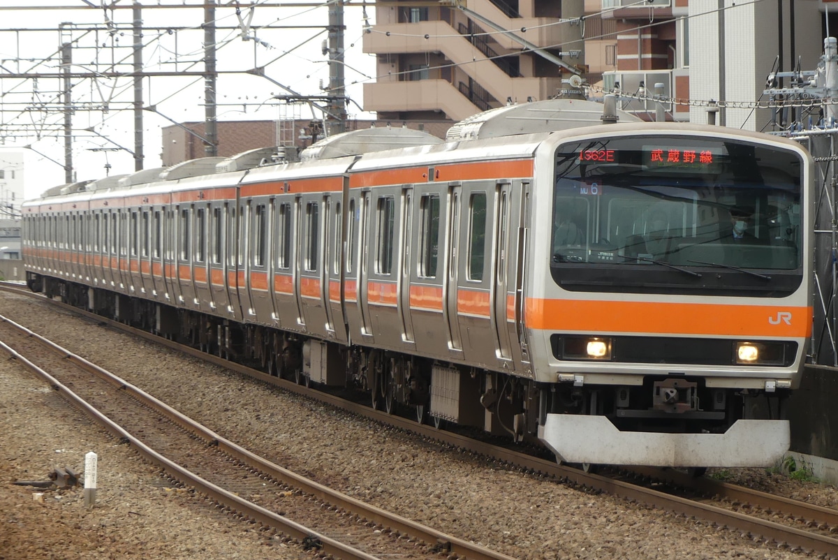 JR東日本 京葉車両センター E231系 ケヨMU6編成