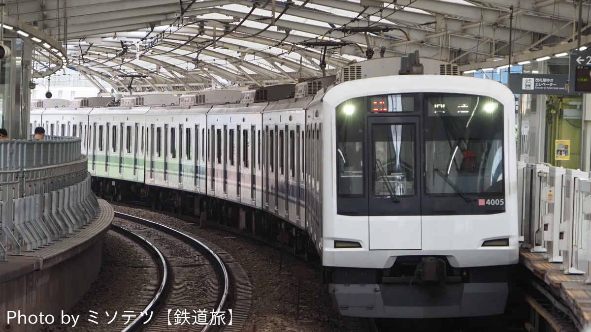 東急電鉄 元住吉検車区 5050系 4105F