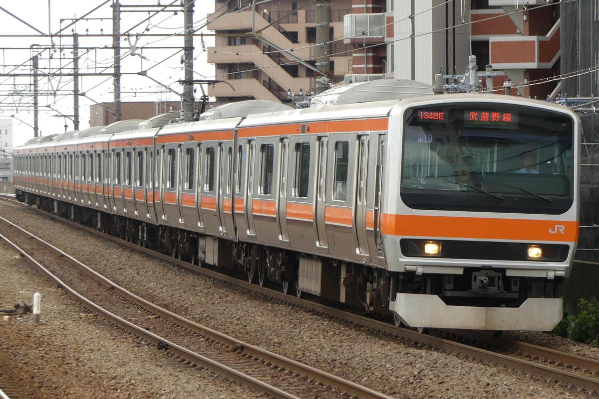 JR東日本 京葉車両センター E231系 ケヨMU19編成