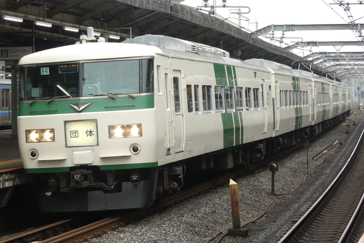 JR東日本 大宮総合車両センター東大宮センター 185系 オオB6編成