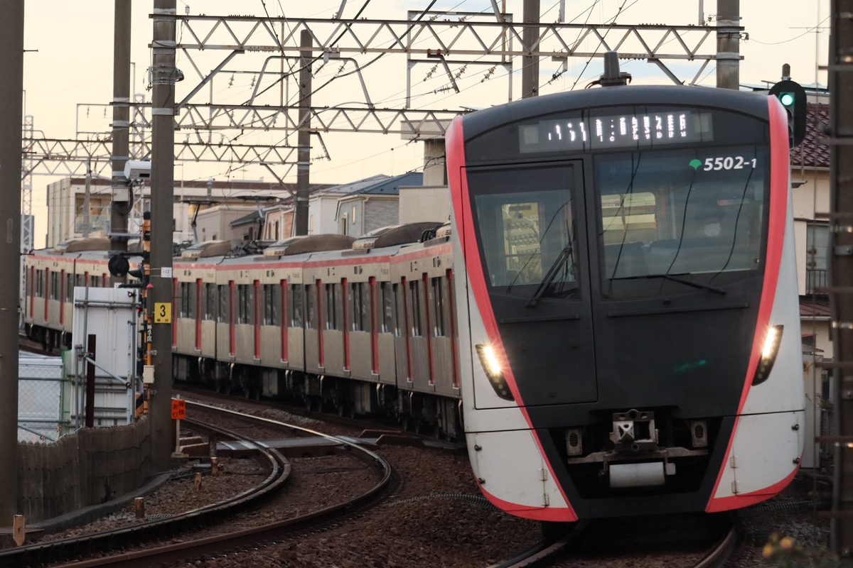 東京都交通局 馬込検車場 5500形 5502F