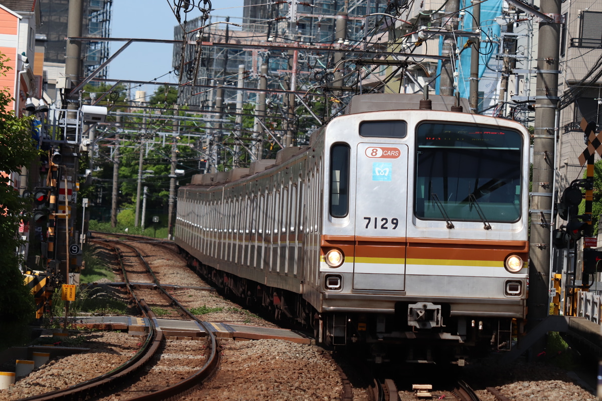 東京メトロ 和光検車区 7000系 7129F