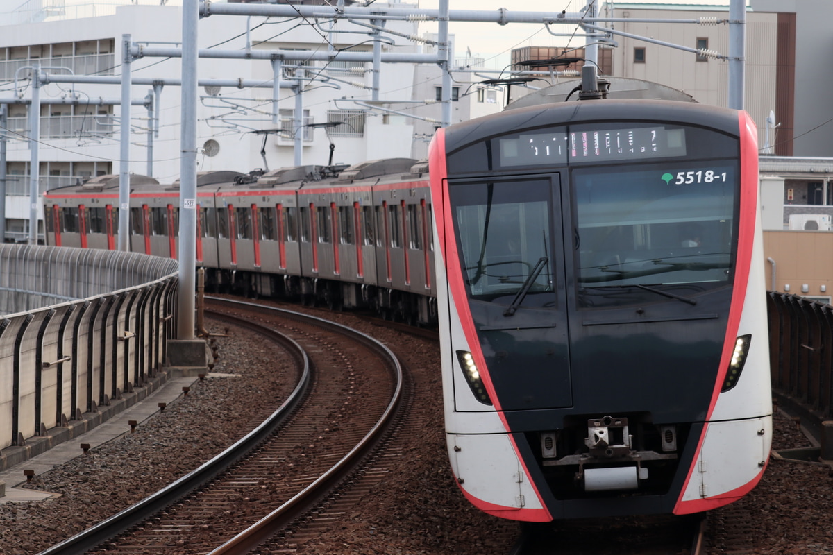 東京都交通局 馬込検車場 5500形 5518F