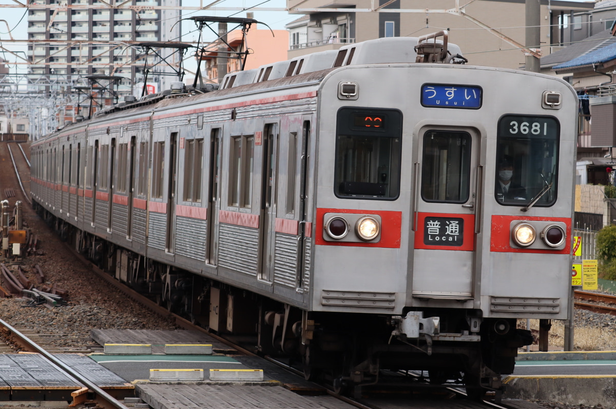 京成電鉄 宗吾車両基地 3600形 3688F