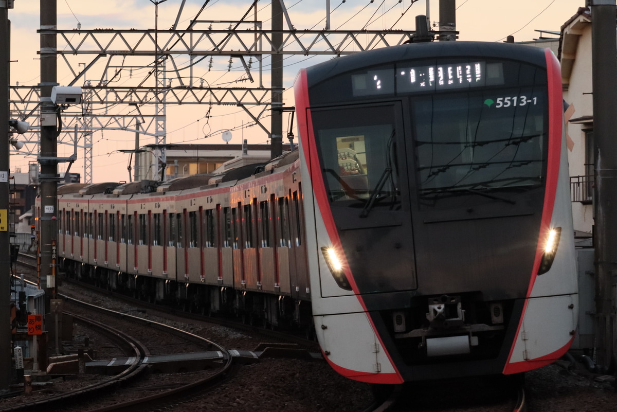 東京都交通局 馬込検車場 5500形 5517F