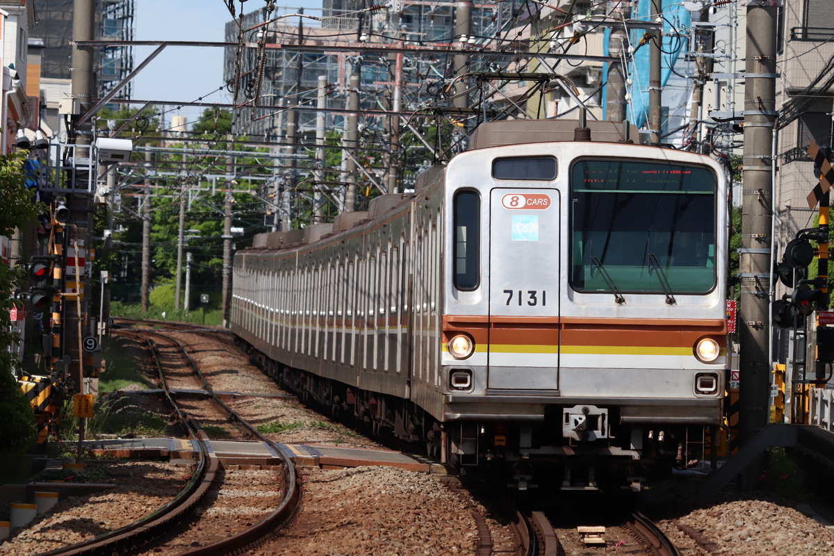 東京メトロ 和光検車区 7000系 7131F