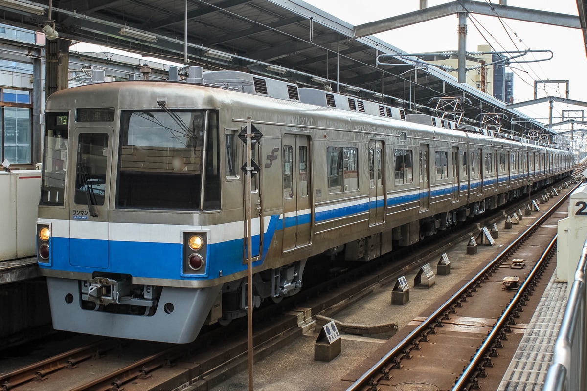 福岡市交通局 姪浜車両基地 1000N系 11編成