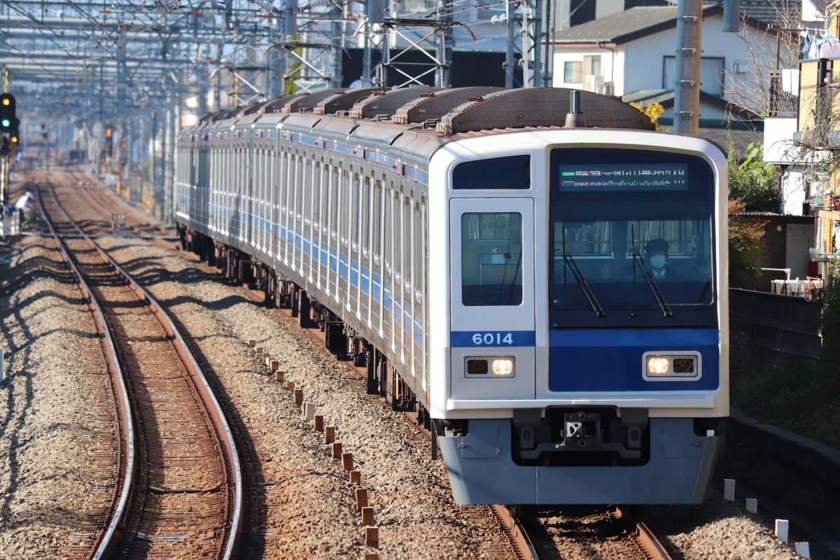 西武鉄道 小手指車両管理所 6000系 6114F