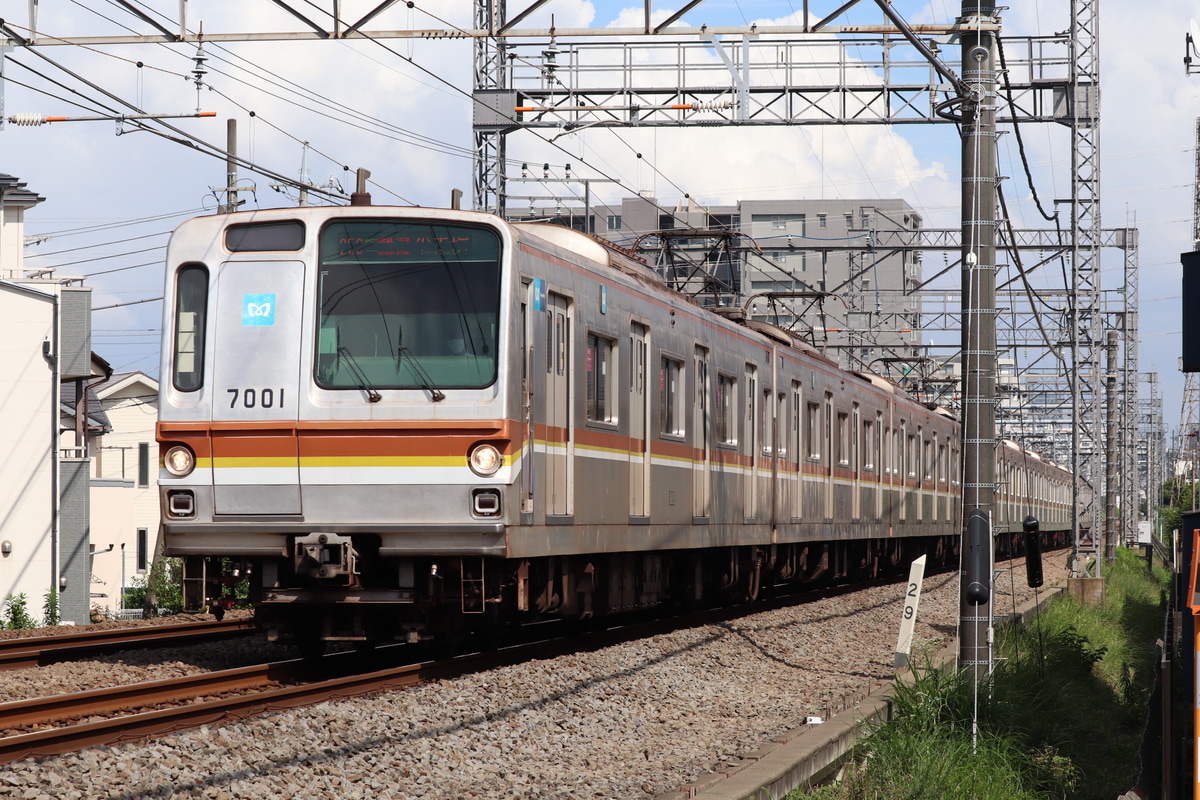 東京メトロ 和光検車区 7000系 7101F