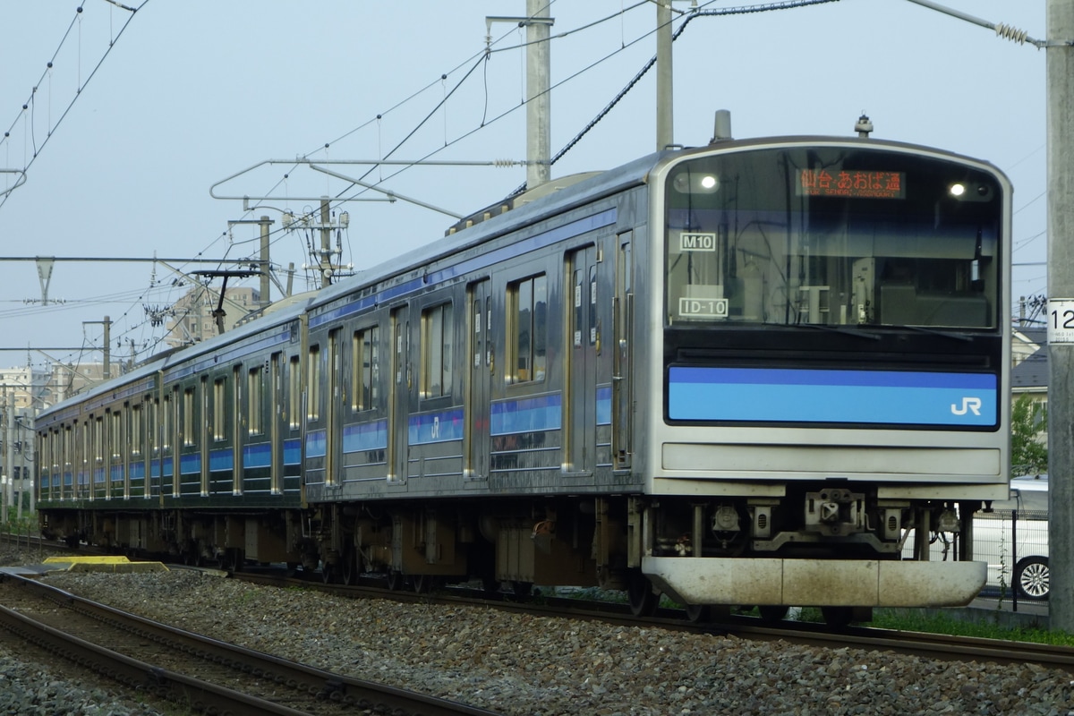 JR東日本 仙台車両センター宮城野派出所 205系3100番台 M10編成