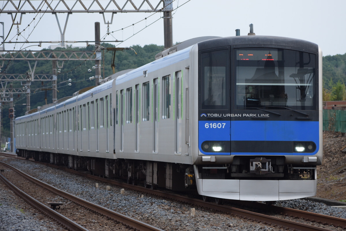 東武鉄道 南栗橋車両管区七光台支所 60000系 61607F