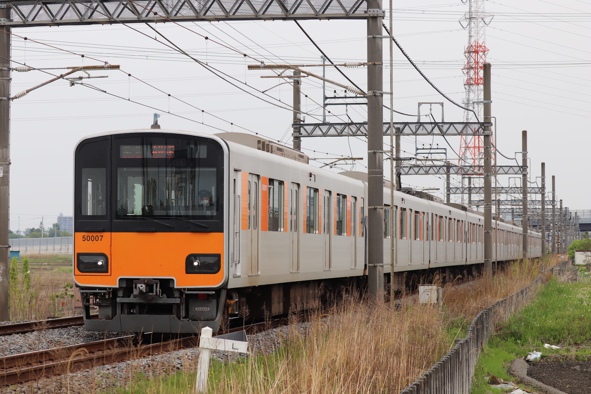 東武鉄道 森林公園検修区 50000系 51007F