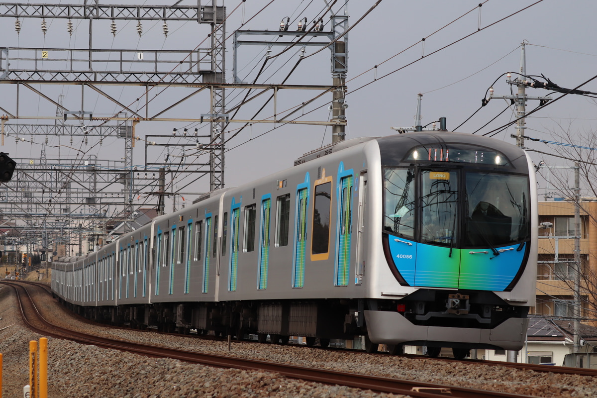 西武鉄道 小手指車両管理所 40000系 40156F 