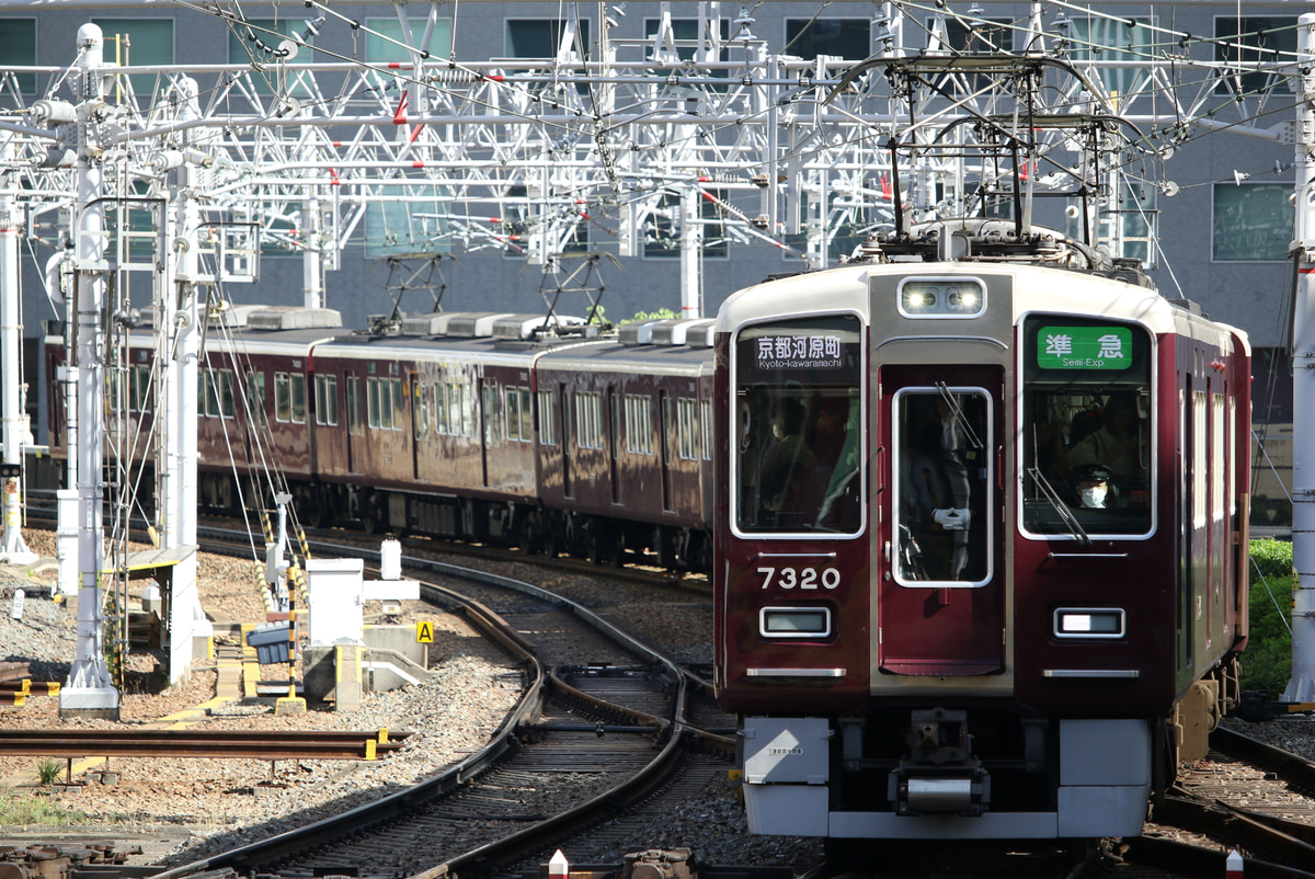 阪急電鉄 正雀車庫 7300系 7320F