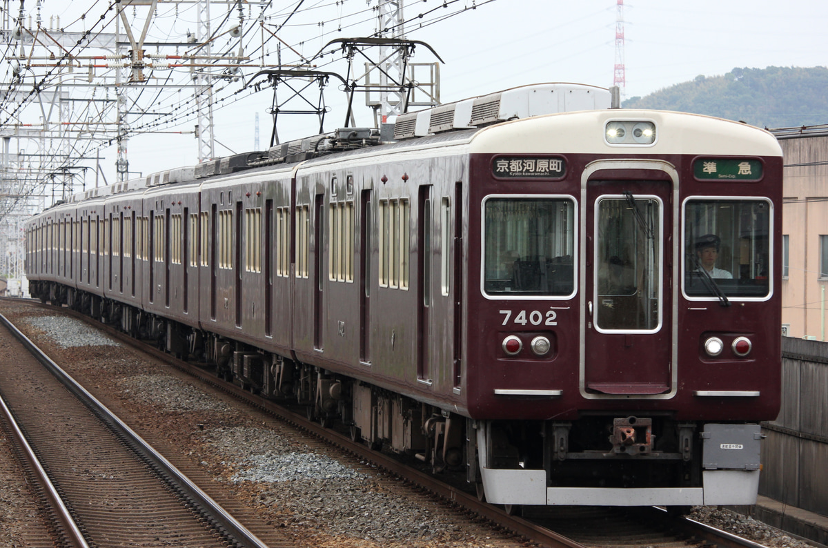 阪急電鉄 正雀車庫 7300系 7322F