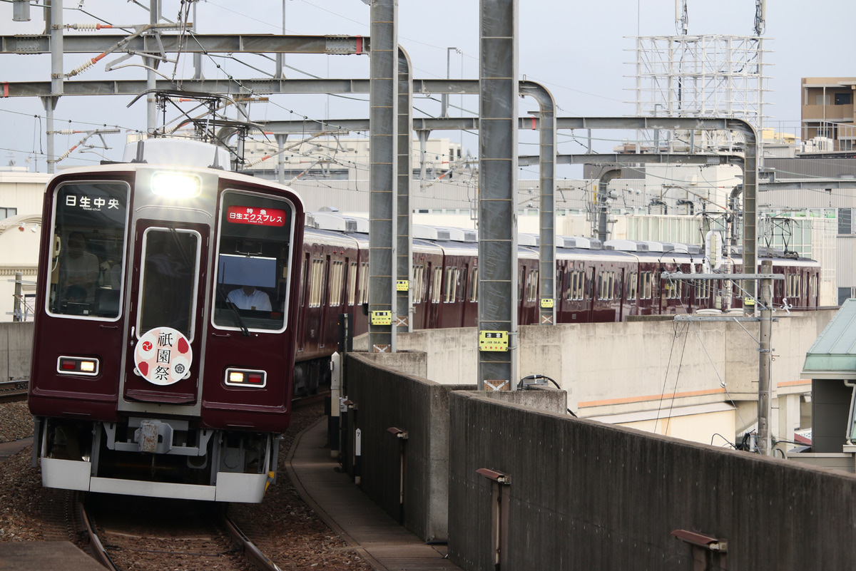 阪急電鉄 平井車庫 8000系 8005F